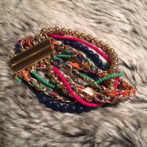 Vera Bradley multi colored cuff